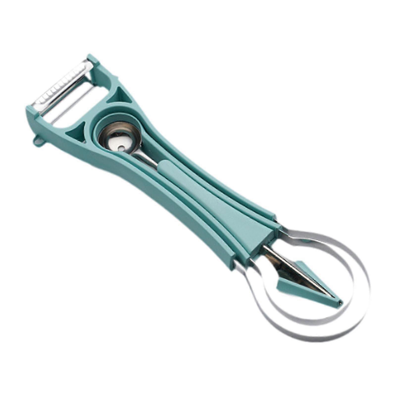 Fruit Cutter Shapes Set for Camping and Restaurant Gatherings in Blue, Ideal for Creating Melon Ball Scoops