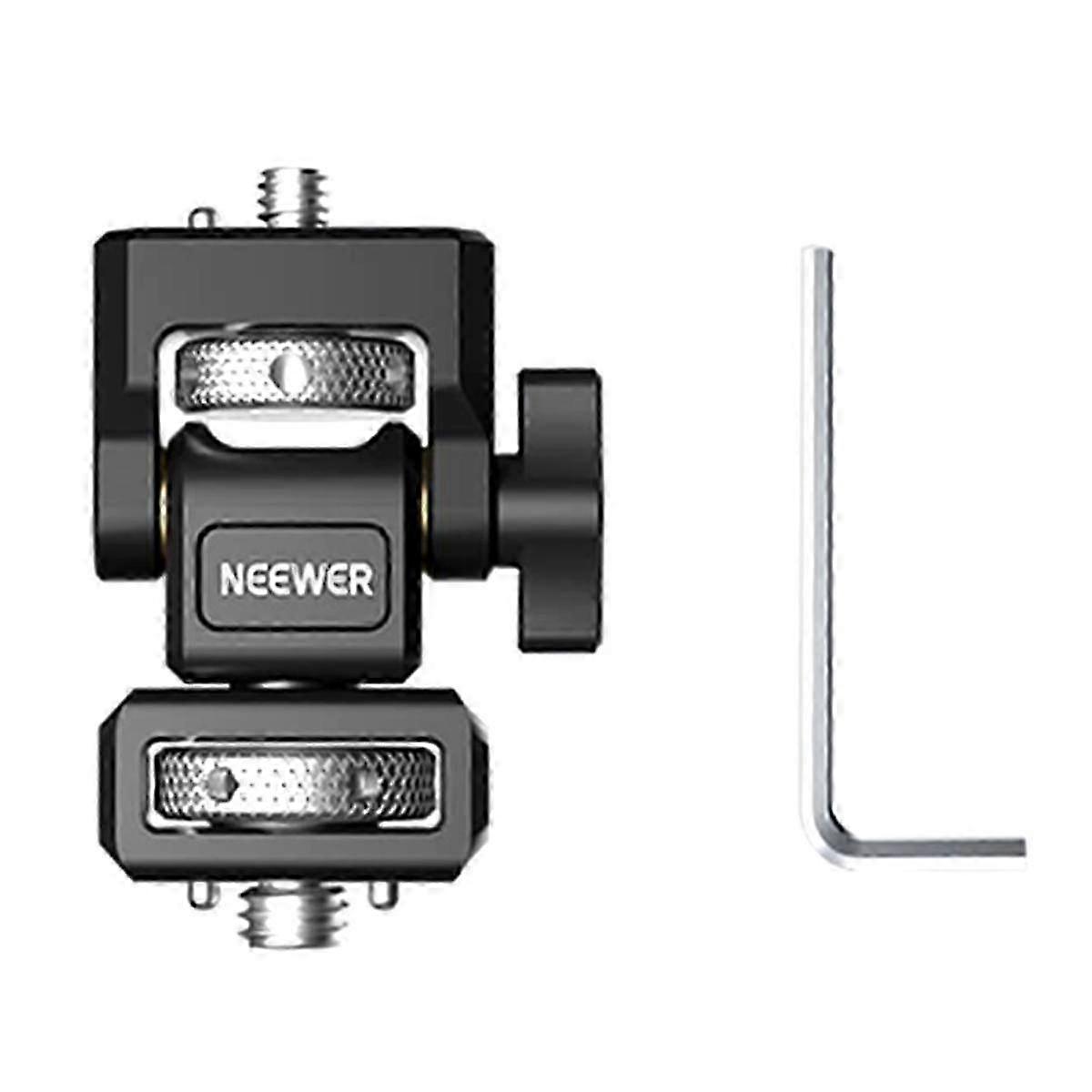 Camera Monitor Mount, 360 Swivel & 180 Tilt, Compatible with V