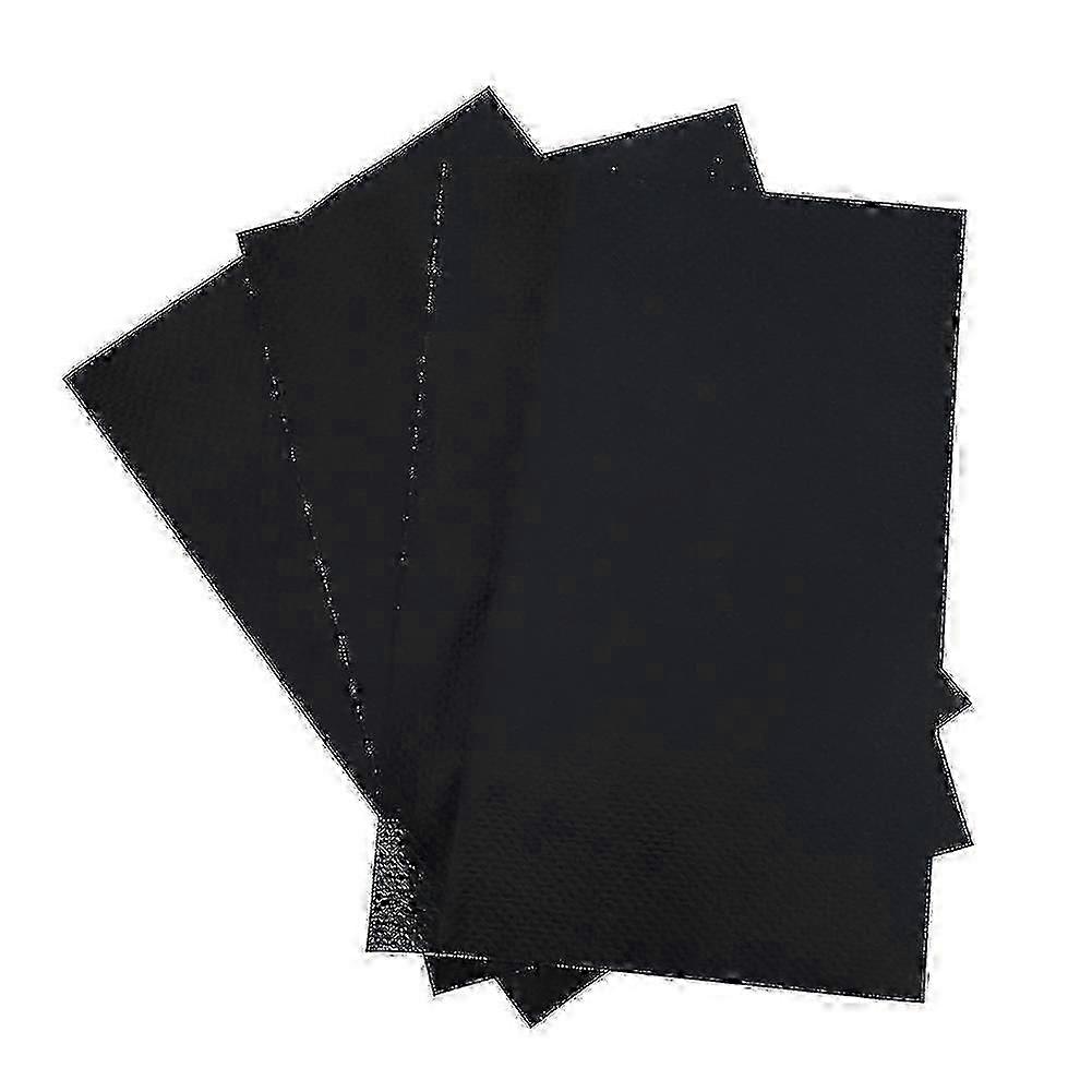 インフレータブルラフトボートカヌーカヤック用3/9pcs PVC修理パッチキット - ブラック