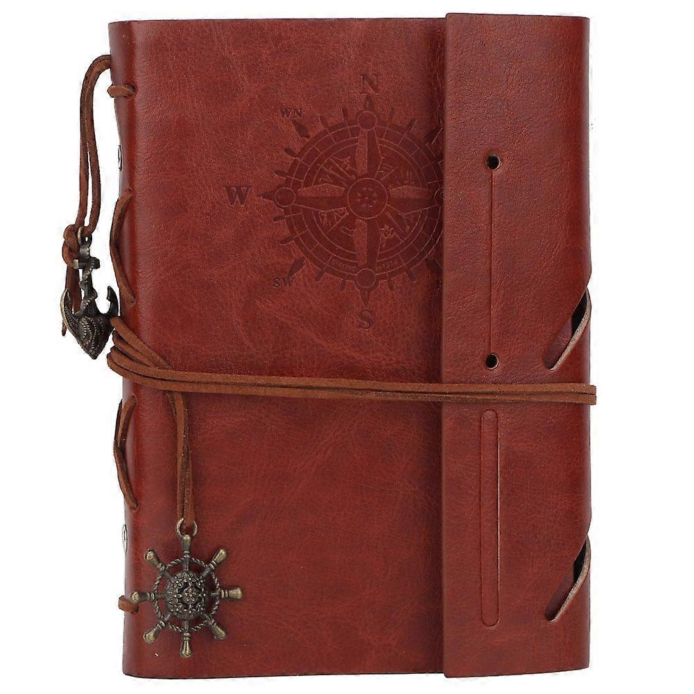 2025 Latest Model  Vintage Retro PU Leather LoosE leaf Notebook Notepad for