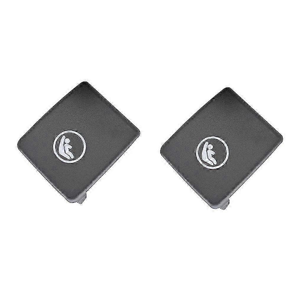 Car Rear Hook Isofix Cover for V60 V90 XC40 XC60 S60 S90 - 2x Black Child Restraint