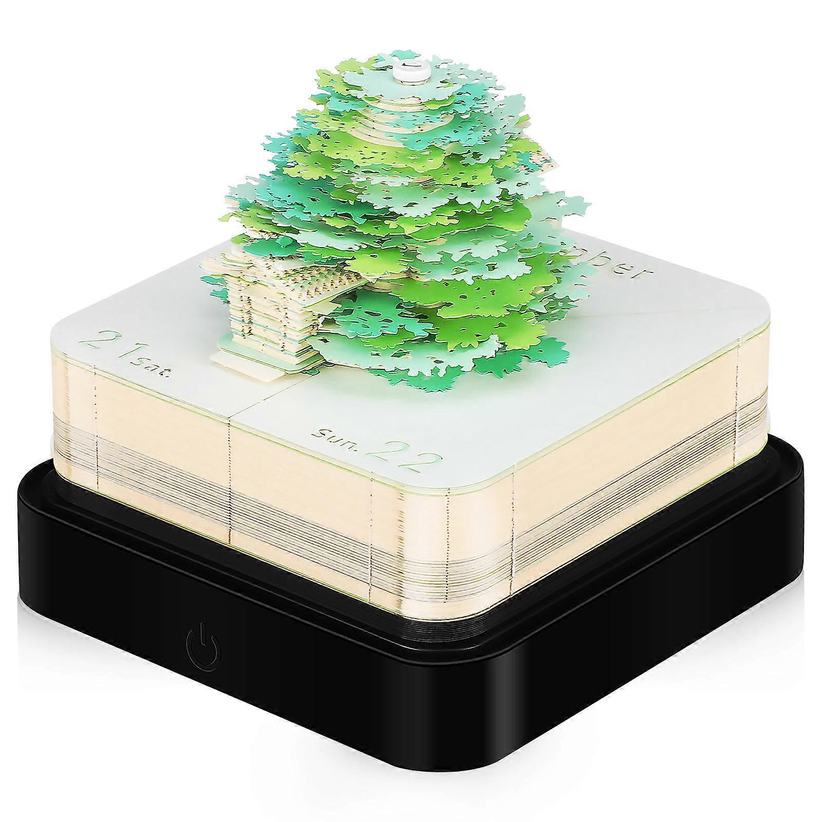 Stylish 3D House Calendar, Featuring Intricate Details and Ample Pages for 2024