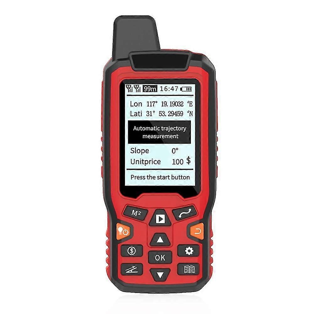 Handheld GPS Land Area Measurement Device with USB Navigation Track Calculation and Backlit LCD Display