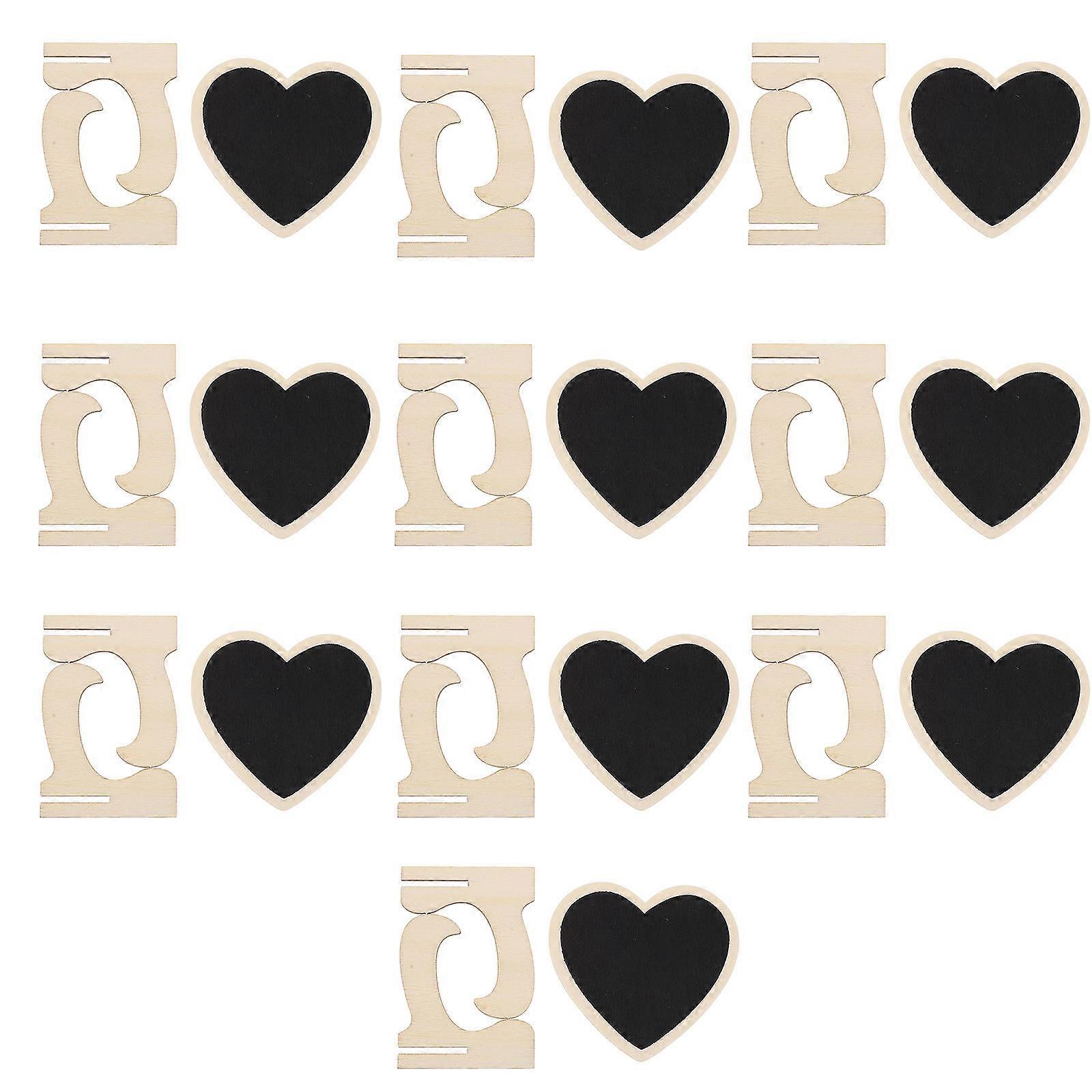 10pcs Mini Chalkboards for Crafts and Decorations Made of Synthetic Material Great for Writing