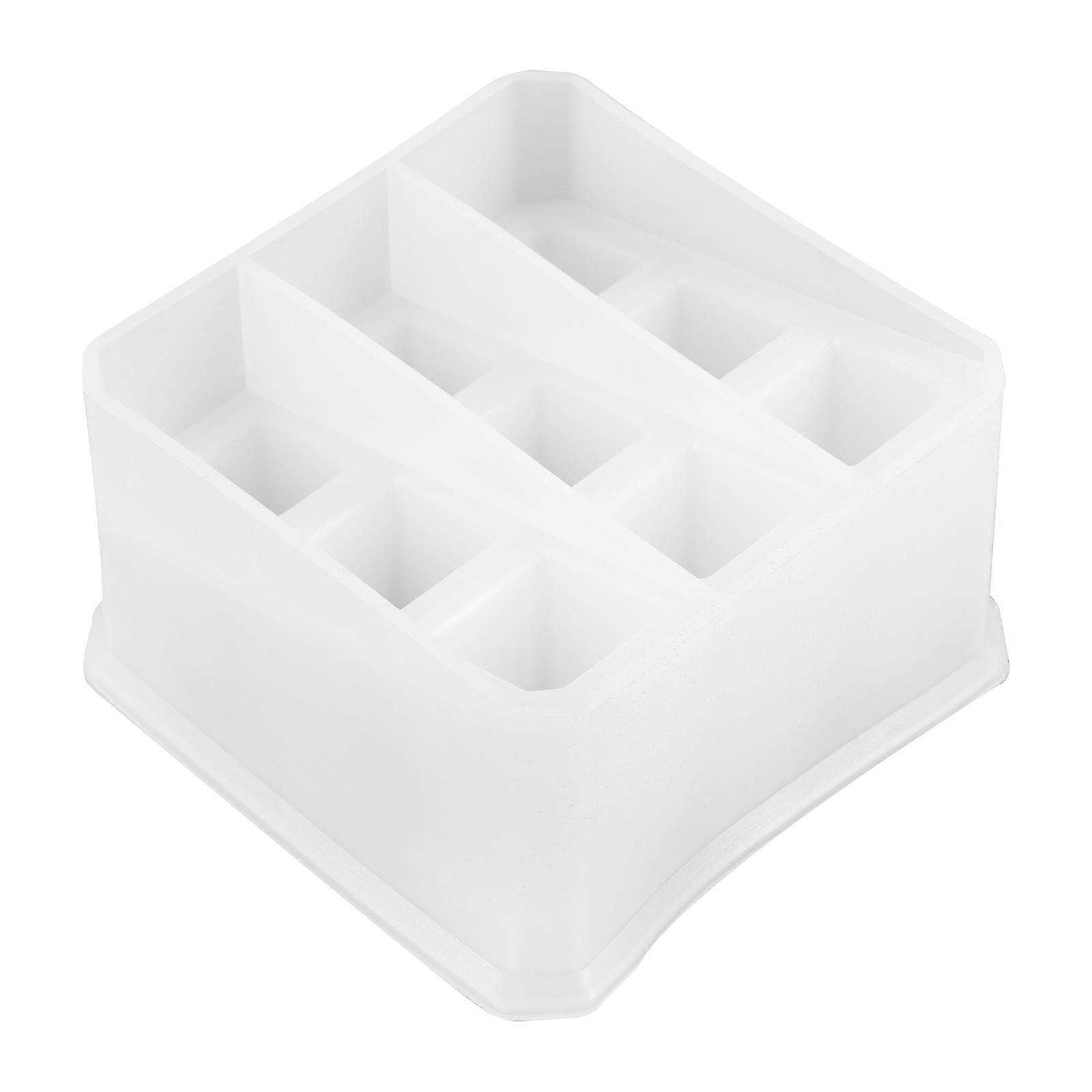 DIY Crystal Epoxy Lipstick Storage Box Mold 1 Set Casting Craft Supply