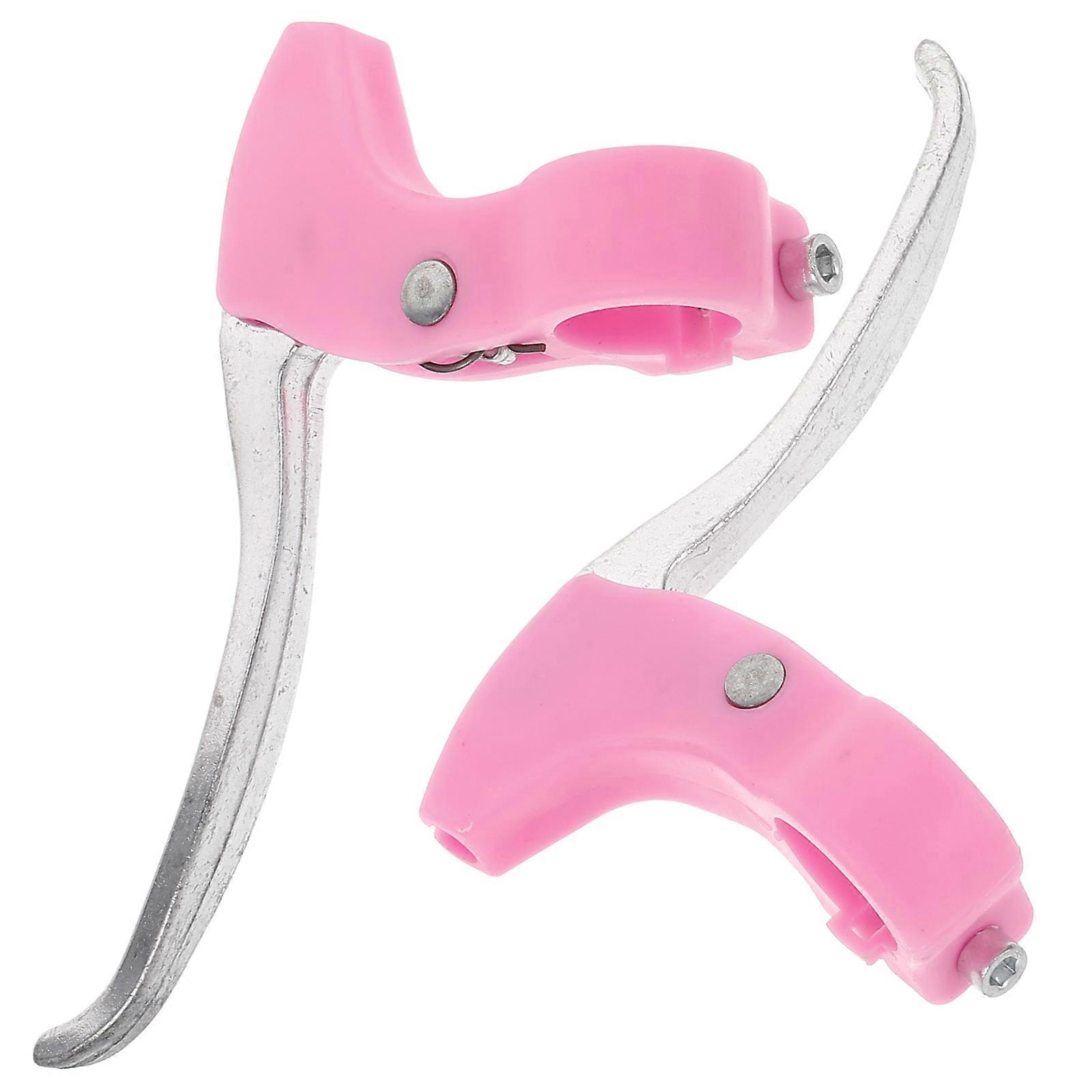 Bicycle Brake Accessories Responsive Braking Road Bikes Pink 13.50X10.00X4.00CM Lightweight 2Set