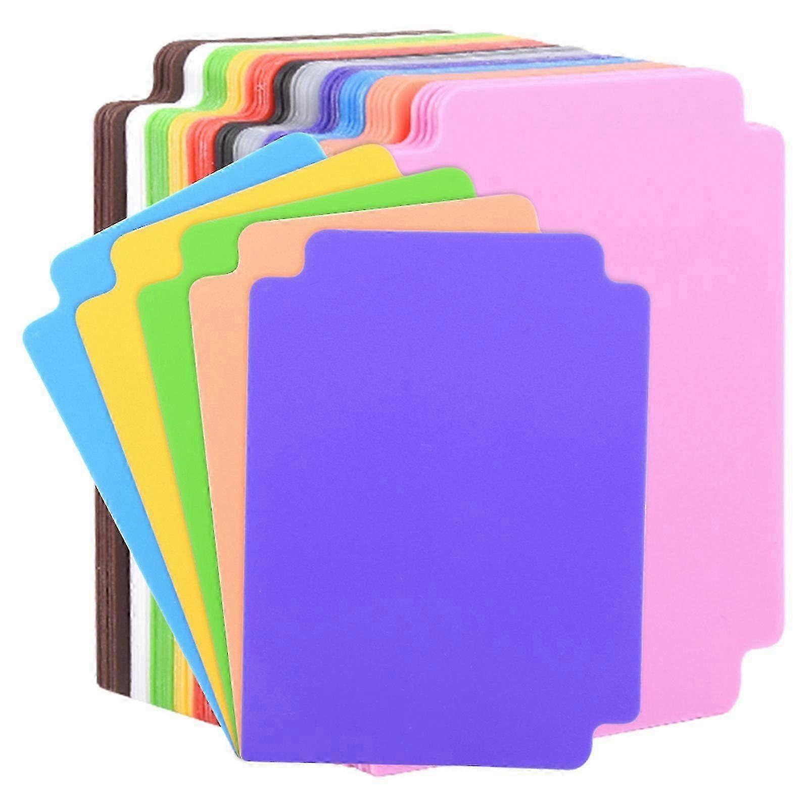 55pcs Frosted With Tabs Trading Card Divider Sorting Pages PP Portable For Games YGWL