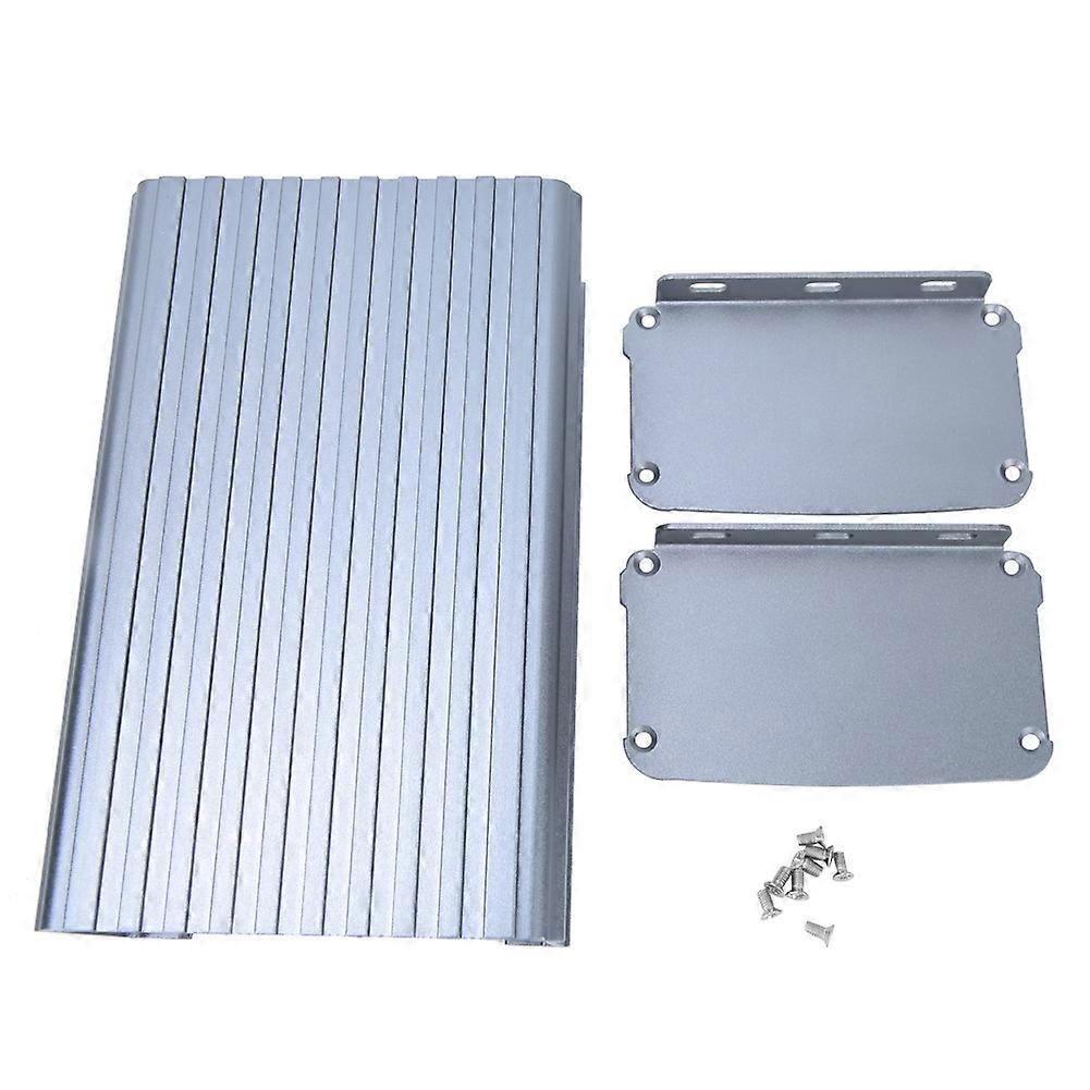 Fictory Aluminum Box Fictory Aluminum Cooling Case Enclosure, 55 x 95 x 150mm, Heat Dissipating Project Box for Electronic DIY Instruments,
