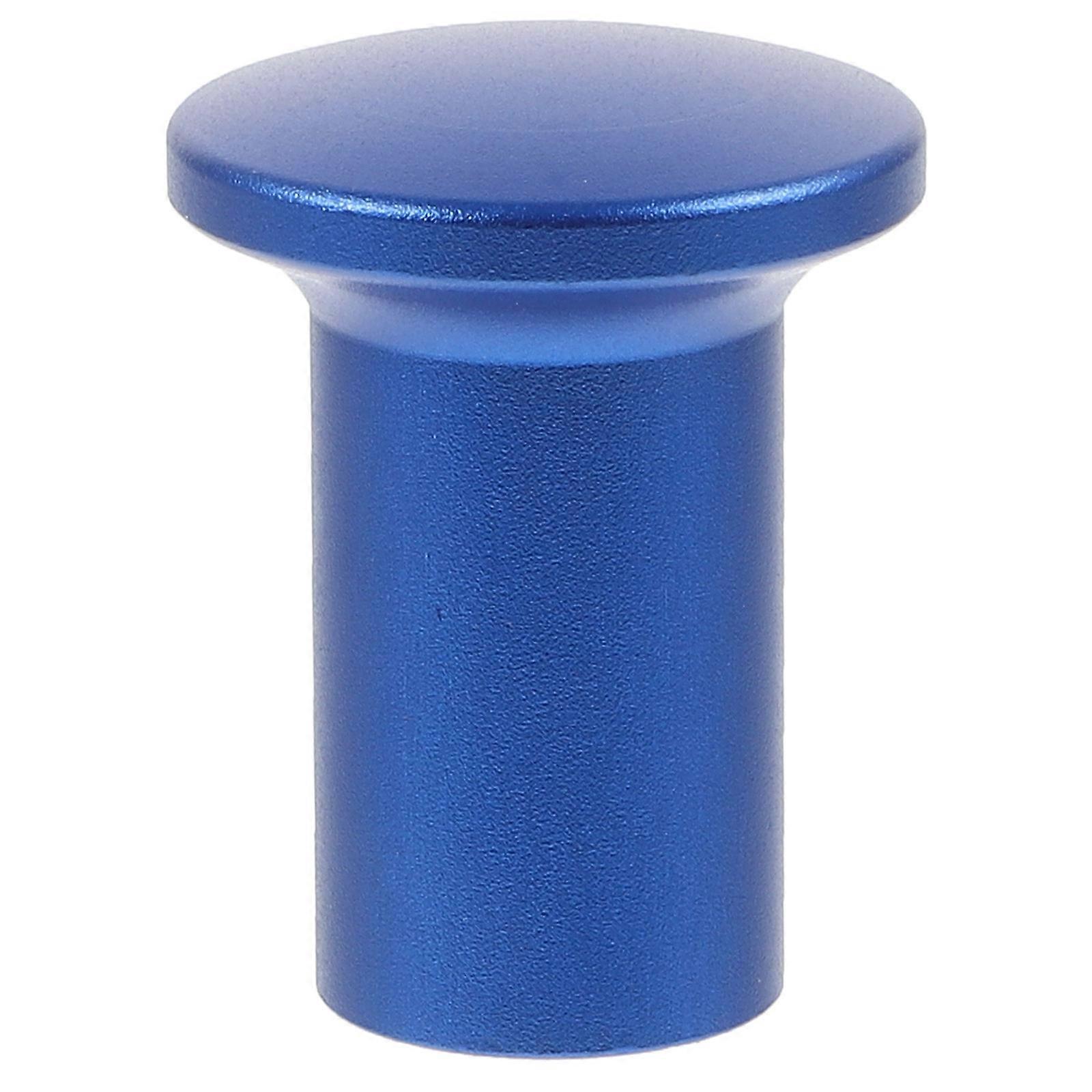Car Operating Lever Cover Modern Sleek Scratch Resistant Round Shape Blue 1Pcs