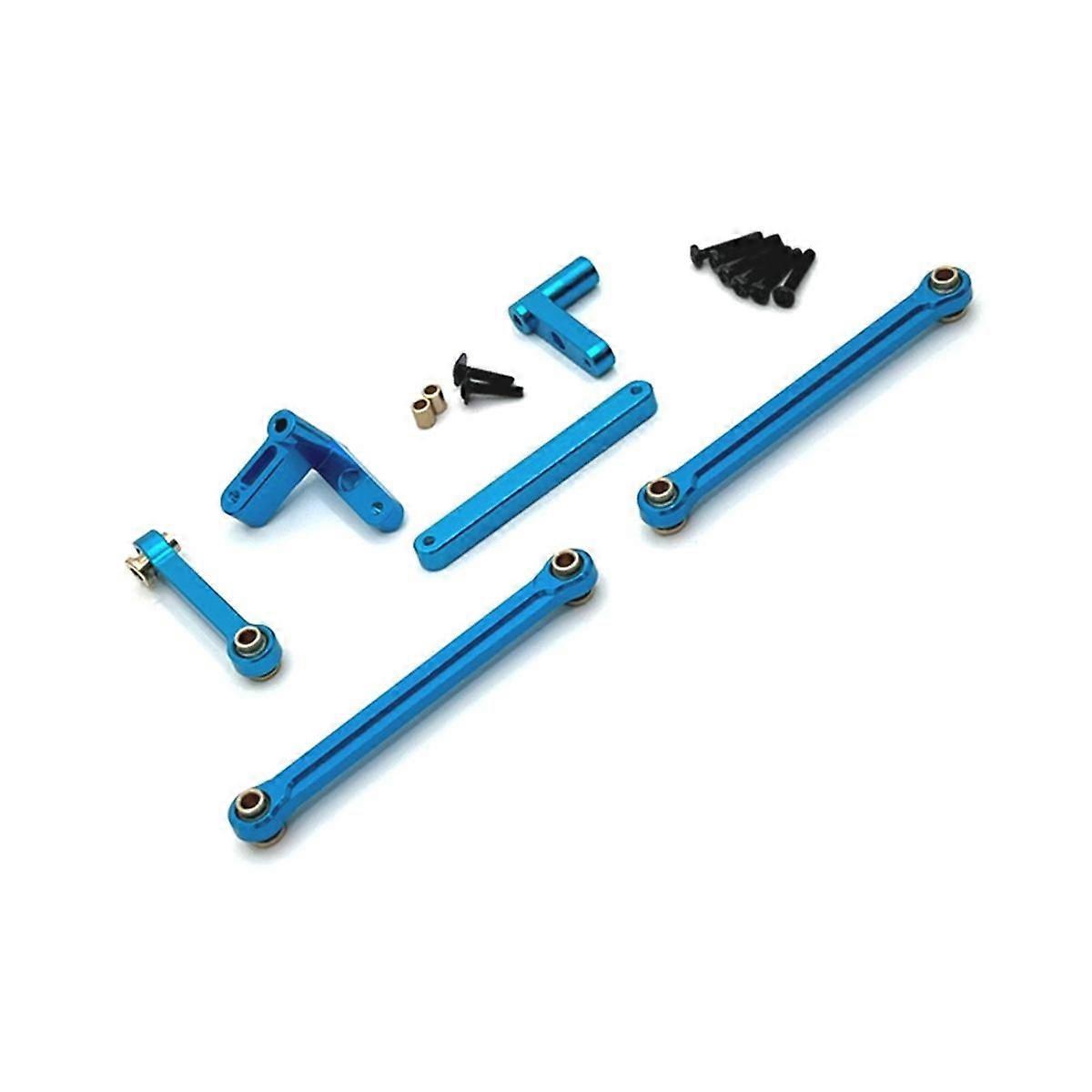 RC Car Upgrade Steering Rod Set for HOSPEED 1/14 All Series 14321 C8802 RC Car Upgrade Parts Blue