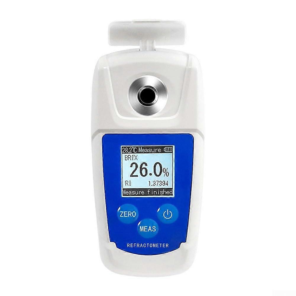 Compact digital saccharimeterrefractometer for measuring sugar content in various culinary applications with easy operation