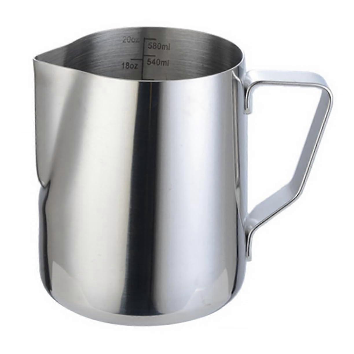 Coffee Espresso Milk Frother 11x9cm Stainless Steel Cappuccino Maker for Coffee and Espresso
