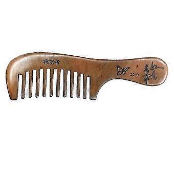 Wooden Hair Comb Wide Tooth Comb Wooden Comb Curly Hair Hair Comb Wooden Pocket Comb