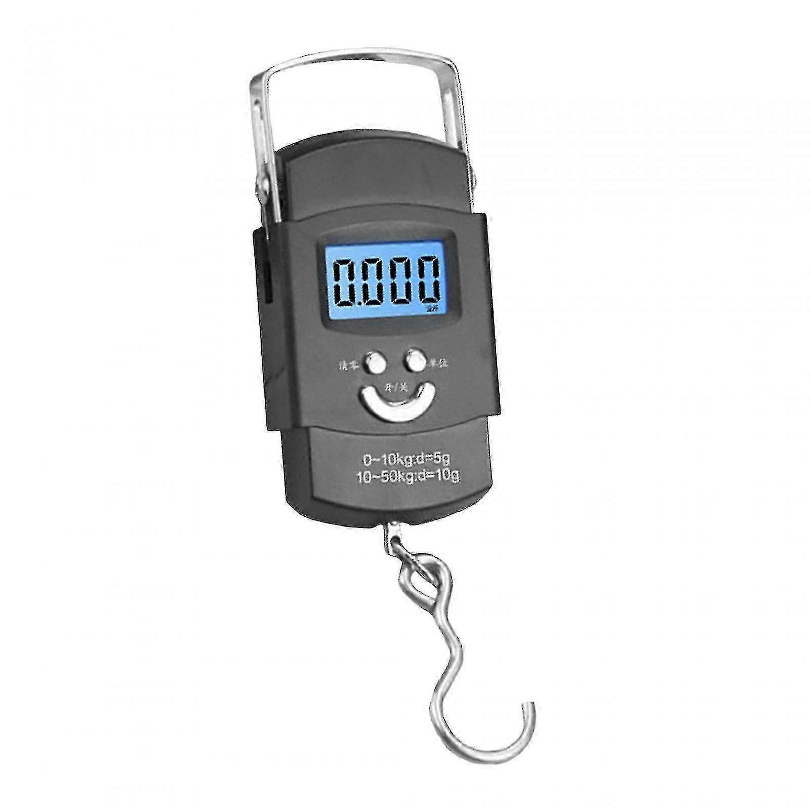 Handheld Digital Fishing Scale LCD 110lb/50kg Electronic Baggage Scale