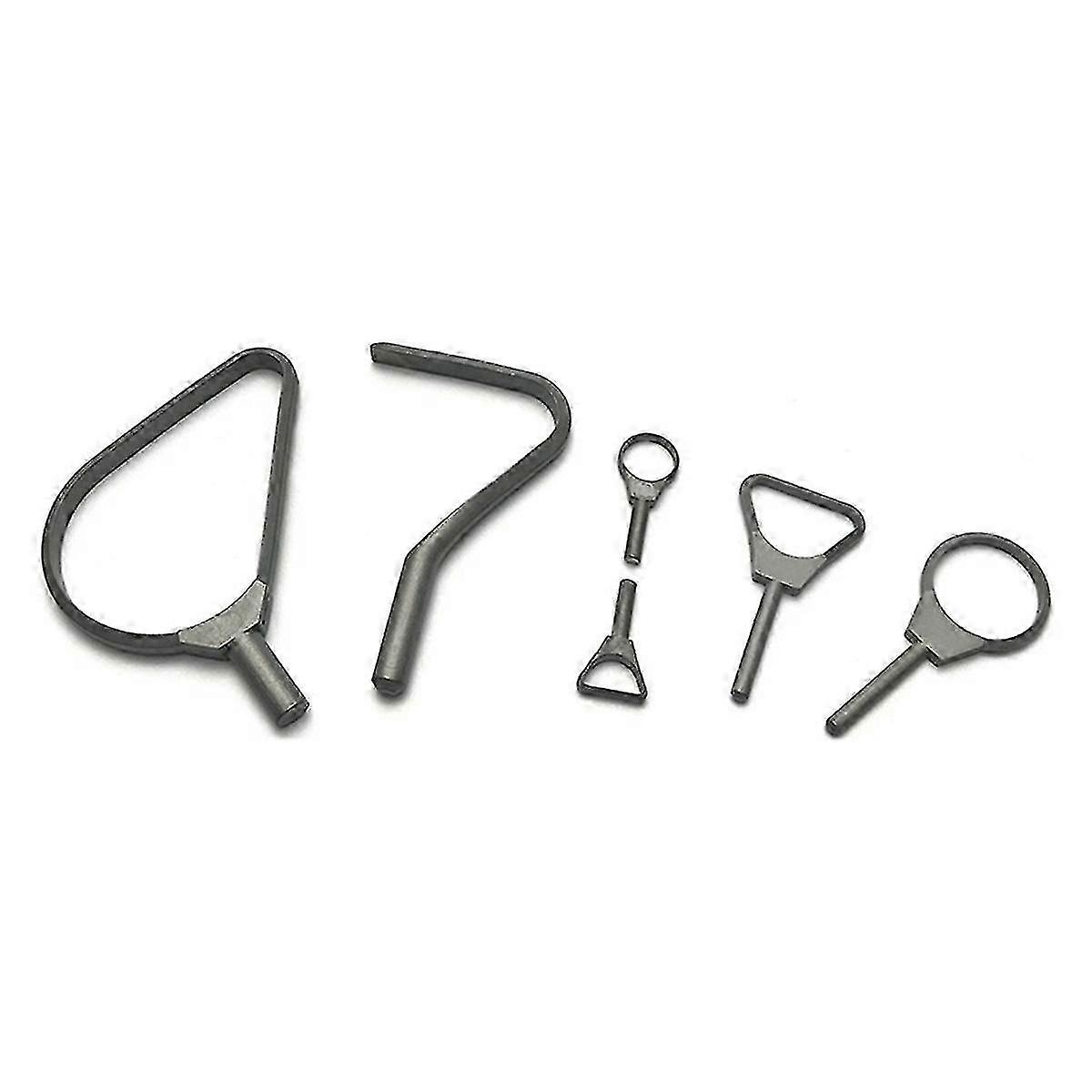 Clay Sculpture Scraper Knife Tungsten Carbide Carved Sludge Shaper Pottery Clay Trimming Big Loop Tools Accessories--