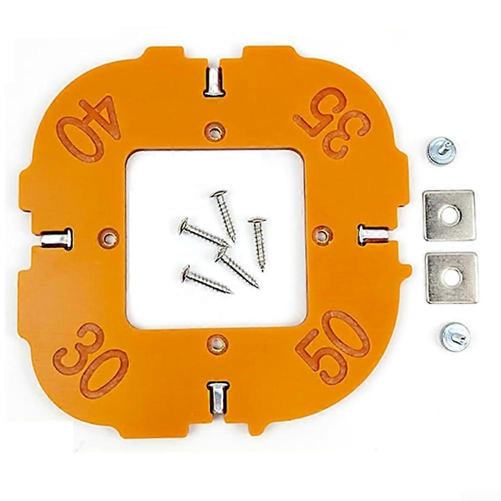 The Essential Tool for Precise Routing, QuickJig Rounded Corner Stencil Set (R3050)