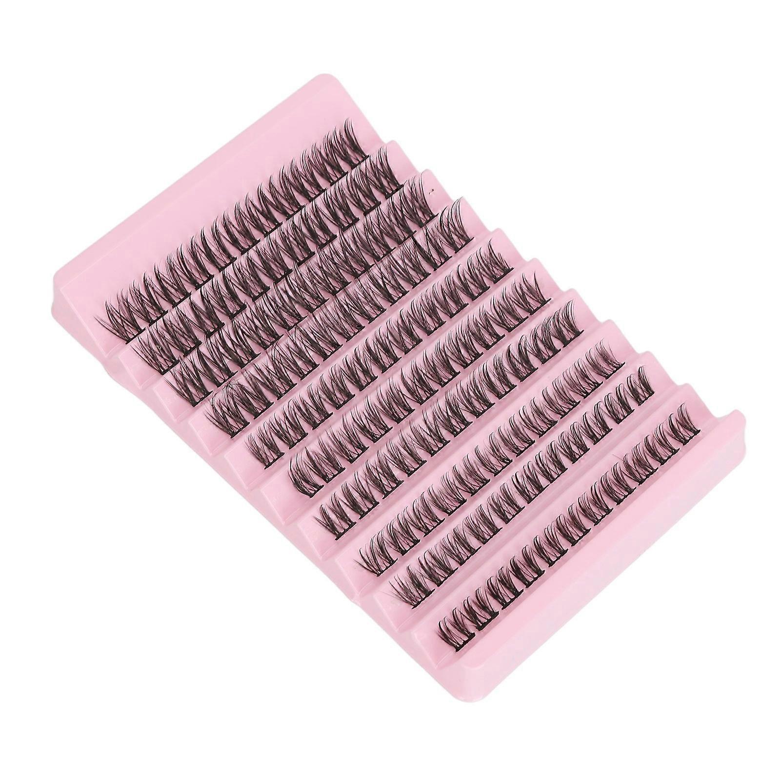 Individual Eyelashes 001 Lightweight Synthetic Fibre Cluster Extensions