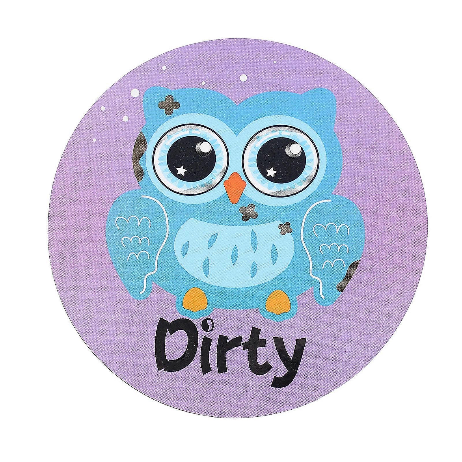 Dishwasher Running Sign Square Shape Dishwasher Magnet Laundry Room Compatibility Prevent Falling 1Pc