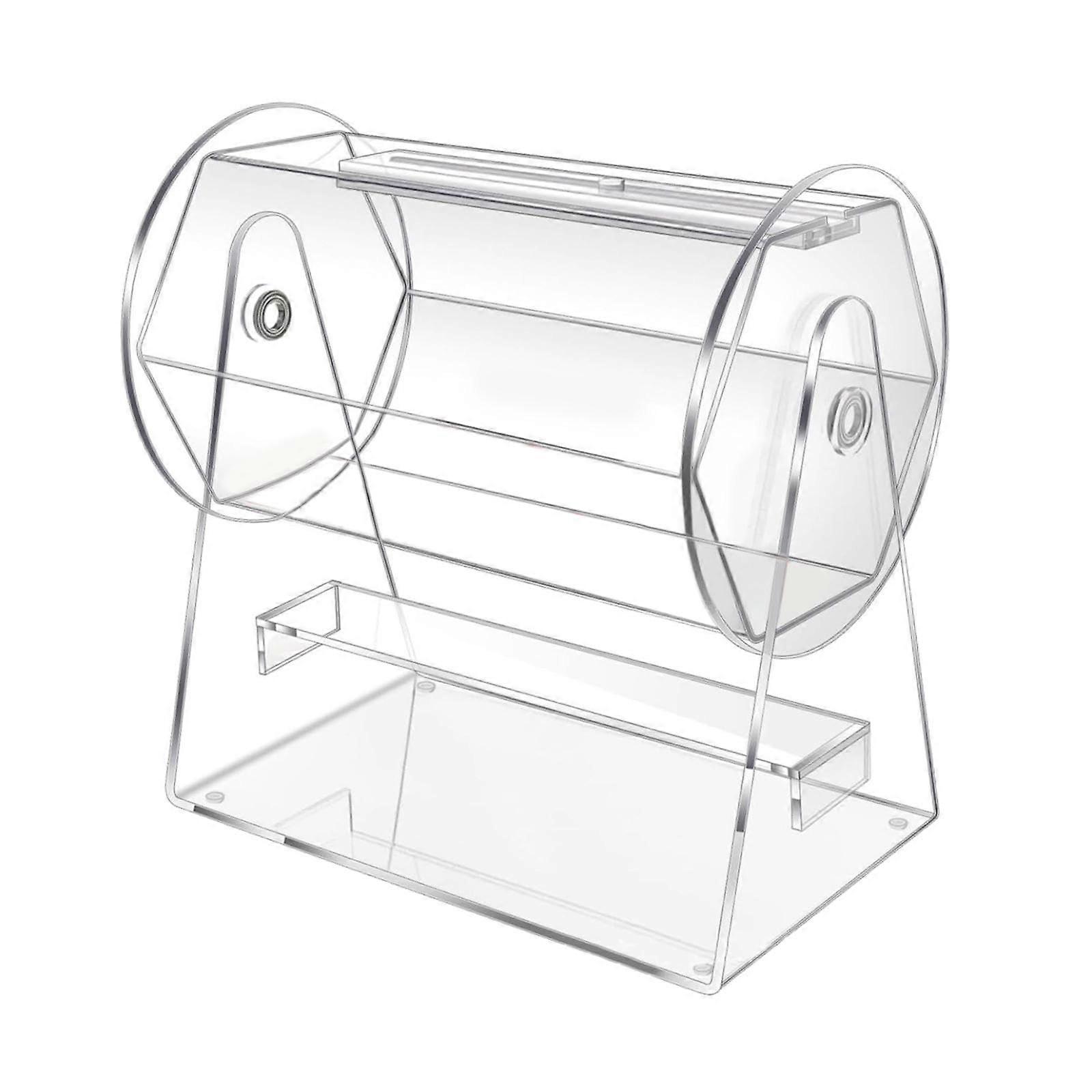 Acrylic Tombola Drawless Drum Party Supplies Rotating Raffle Rally for Raffle Ball Fundraiser Lot