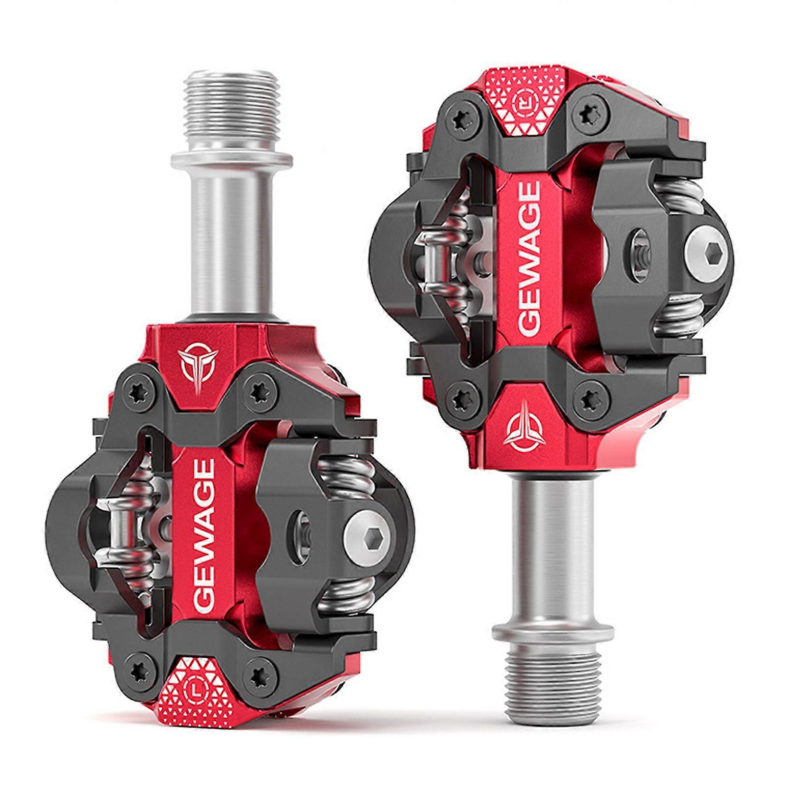 Cykelpedalpedaler Aluminiumslegering Flad platform Anvendelige vandtætte cykeldeleYMQX)