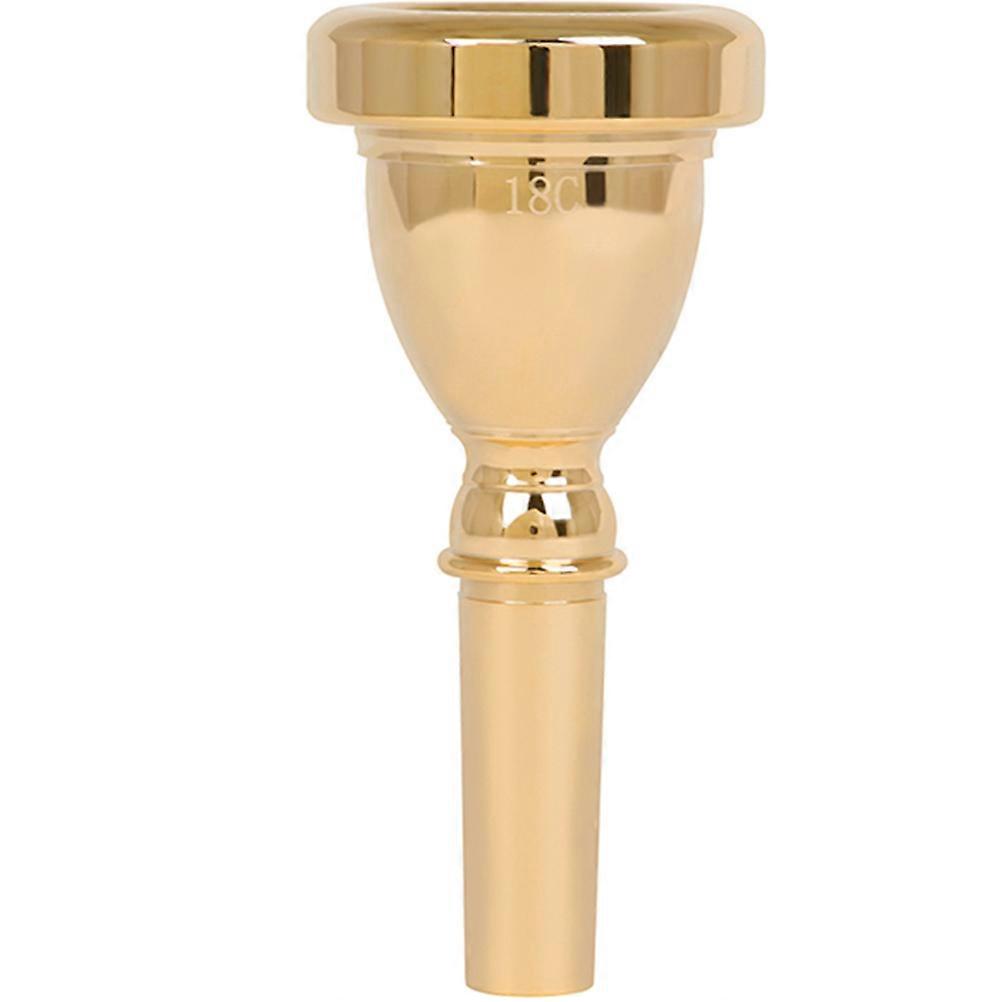 Brass Tuba Mouthpiece for Beginners Circular Hug Number Mouth Design Music Practice Performance 1Pack