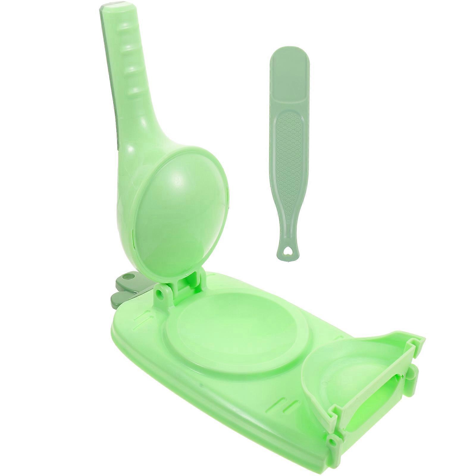 Household Dumpling Presser Dough Pressing Tool For Beginners Round Shape 27.5X12X8CM 1 Set