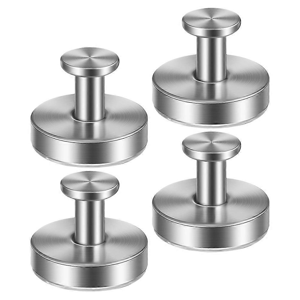 Stainless Steel Suction Hooks for Hanging Towels with Strong Hold 4Pcs