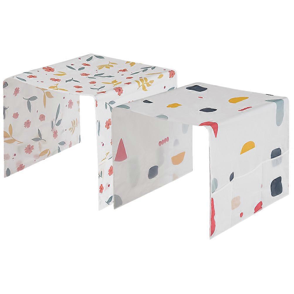 Refrigerator Organizer Fridge Covering Bag Home Decoration PEVA Space Saving 2Pcs