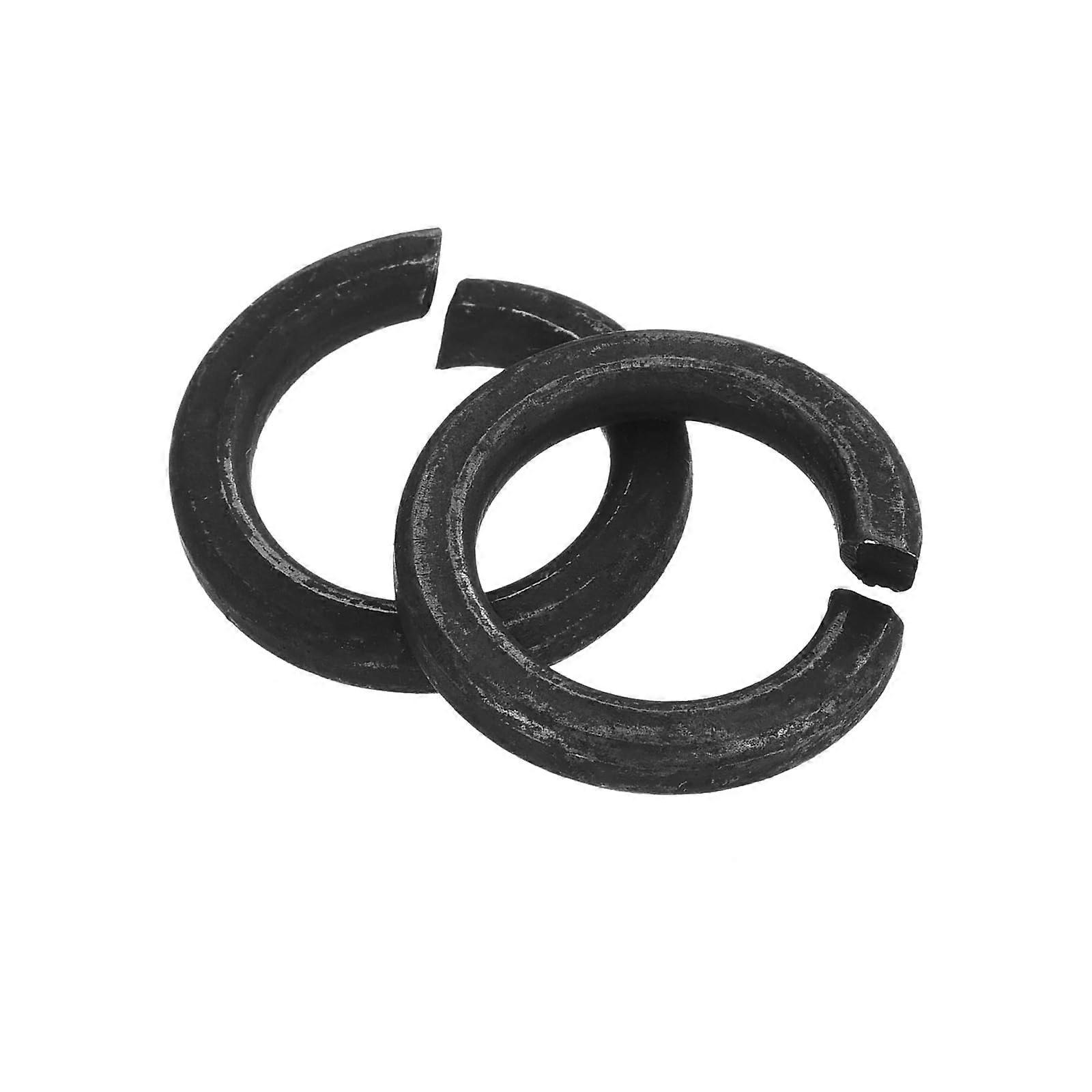 M16 Split-Lock Washers, 30-Piece Set Carbon Steel Spring Washers for Screws and Bolts, Metal Locking Washers for Machinery