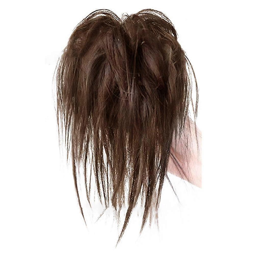 Hair Bun Extensions Messy Straight Elastic Claw Hair Clip Hairpiece X6V0