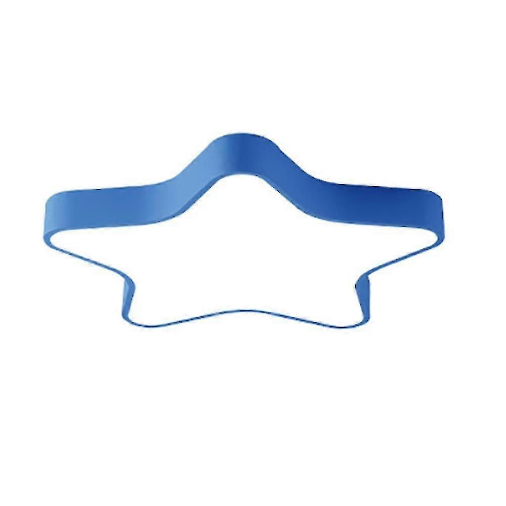 40cm Ceiling Lamp 24w Modern Multicolor Macaron Led Ceiling Lightsblue