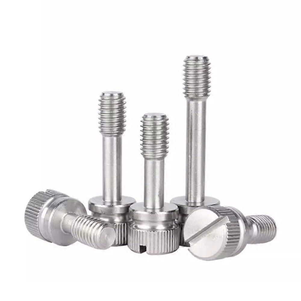 M3 x 12 mm Captive Screws Knurled Head with Slot Height Shape Captive Screw of Plate 8 Pieces Stainless Steel (M3 x 12 mm)