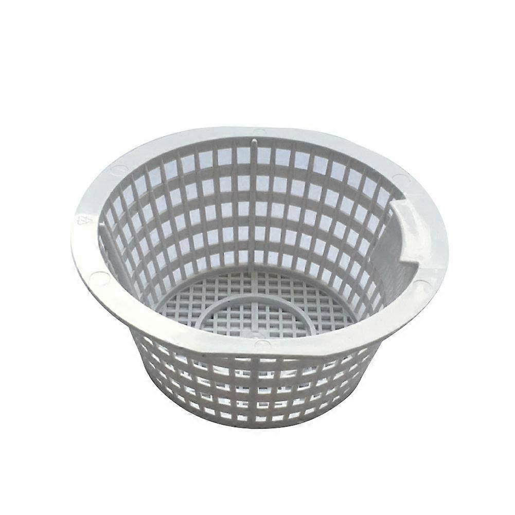 Skimmer Basket, Replacement Above Ground Pool Skimmer Basket with Handle, Durable Plastic Design, Fits Standard Size Pools