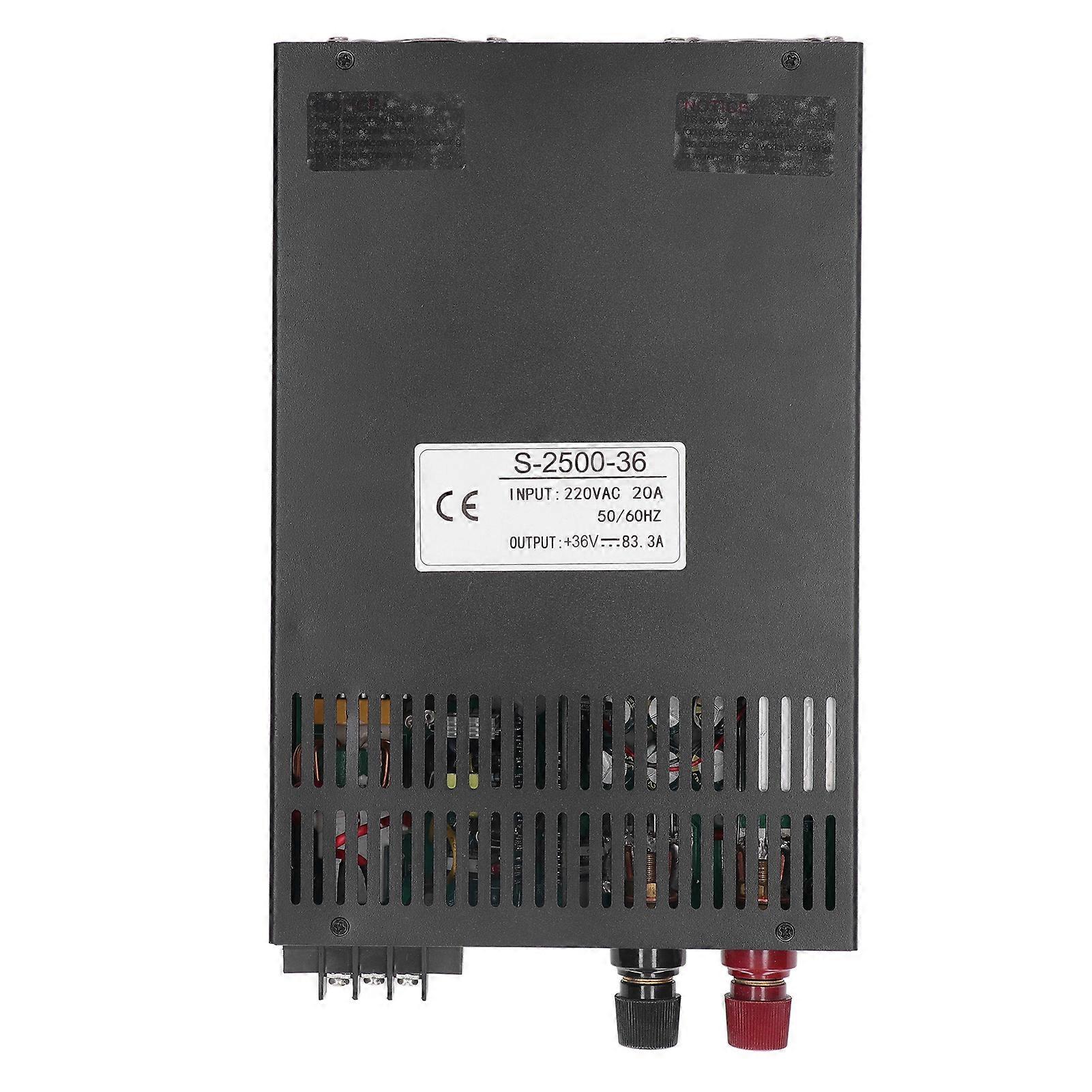 Adjustable Switching Power Supply Shock Proof Good Insulation DC Power Supply for LED Automation 220V 2500W