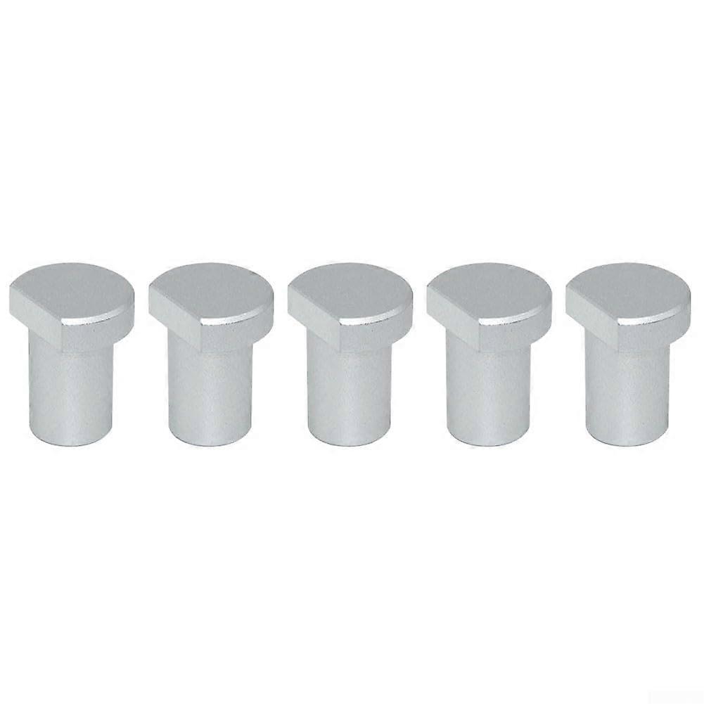 Aluminum alloy workbench limiting block, 5 pieces, for secure fastening of wooden boards (19 mm).