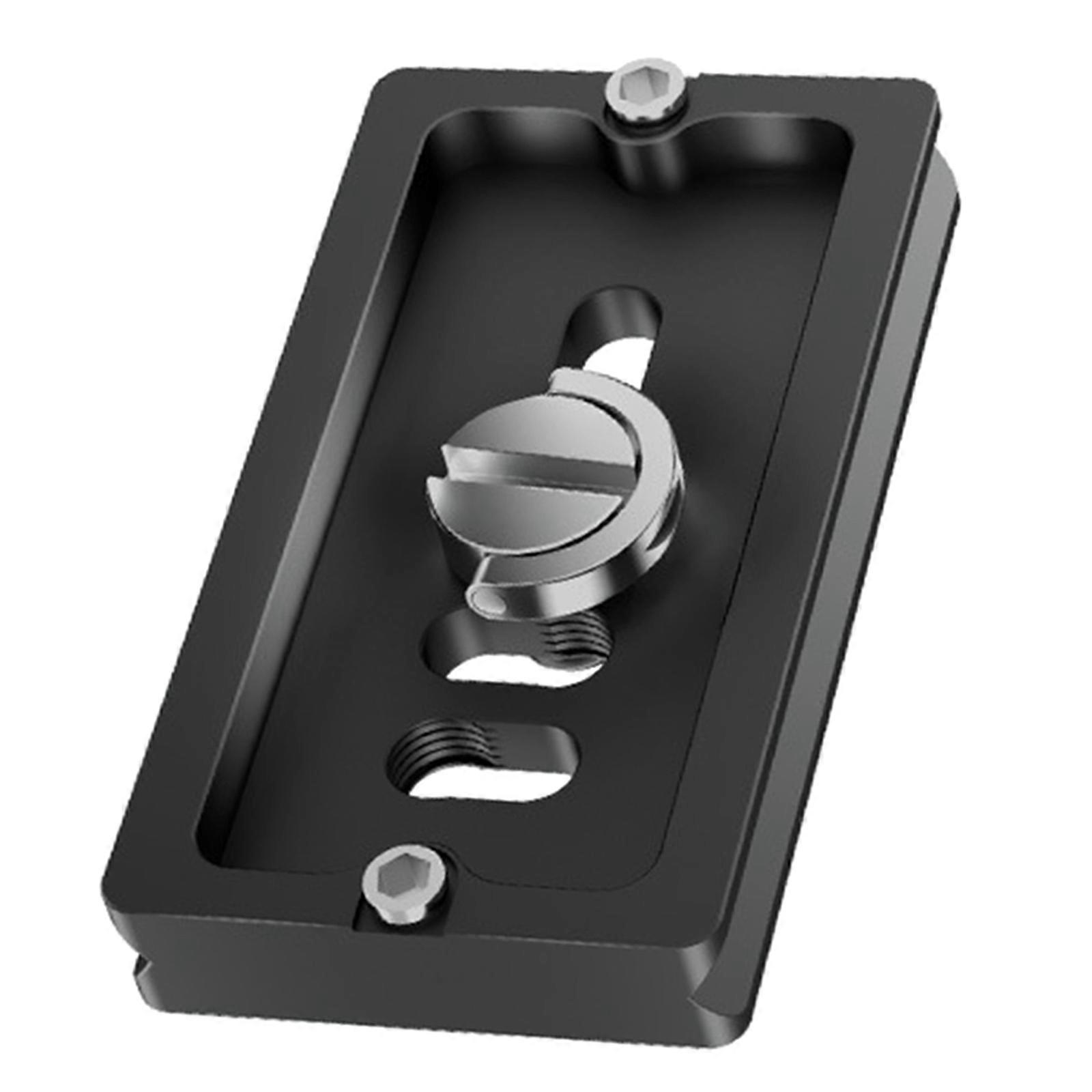 Camera Quick Release Plate with Anodized Finishes Slip Resistant Quick Release Plate  for Stable performances Travel Multicolor