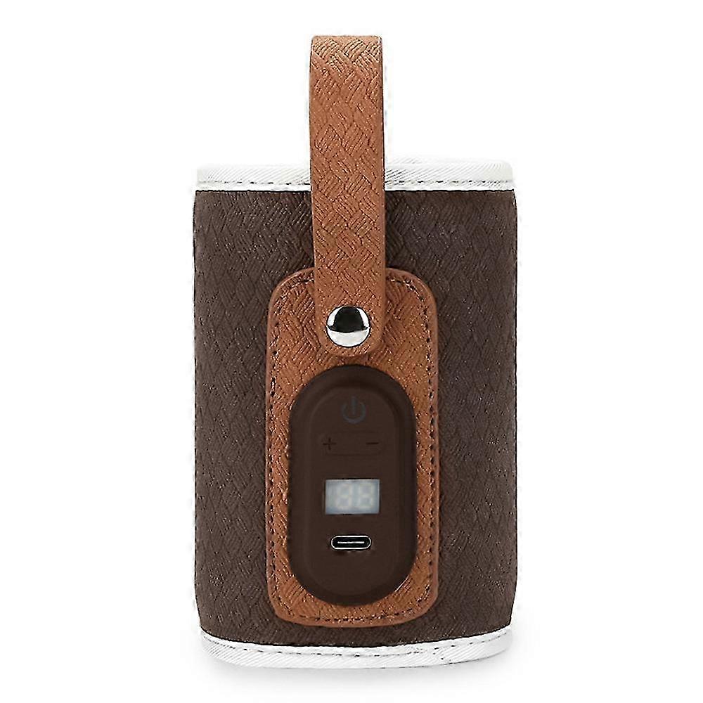 Portable Baby Bottle Thermal Bag USB Powered Baby Bottle Warmer Milk Tool With Adjustable Heating Temperature 2025