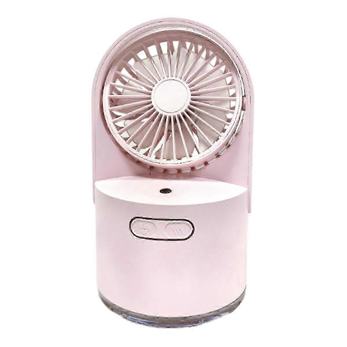 مرطب صغير مع مروحة - مرطب USB صغير لغرفة النوم ومكتب المكتب والسفر والسيارة
