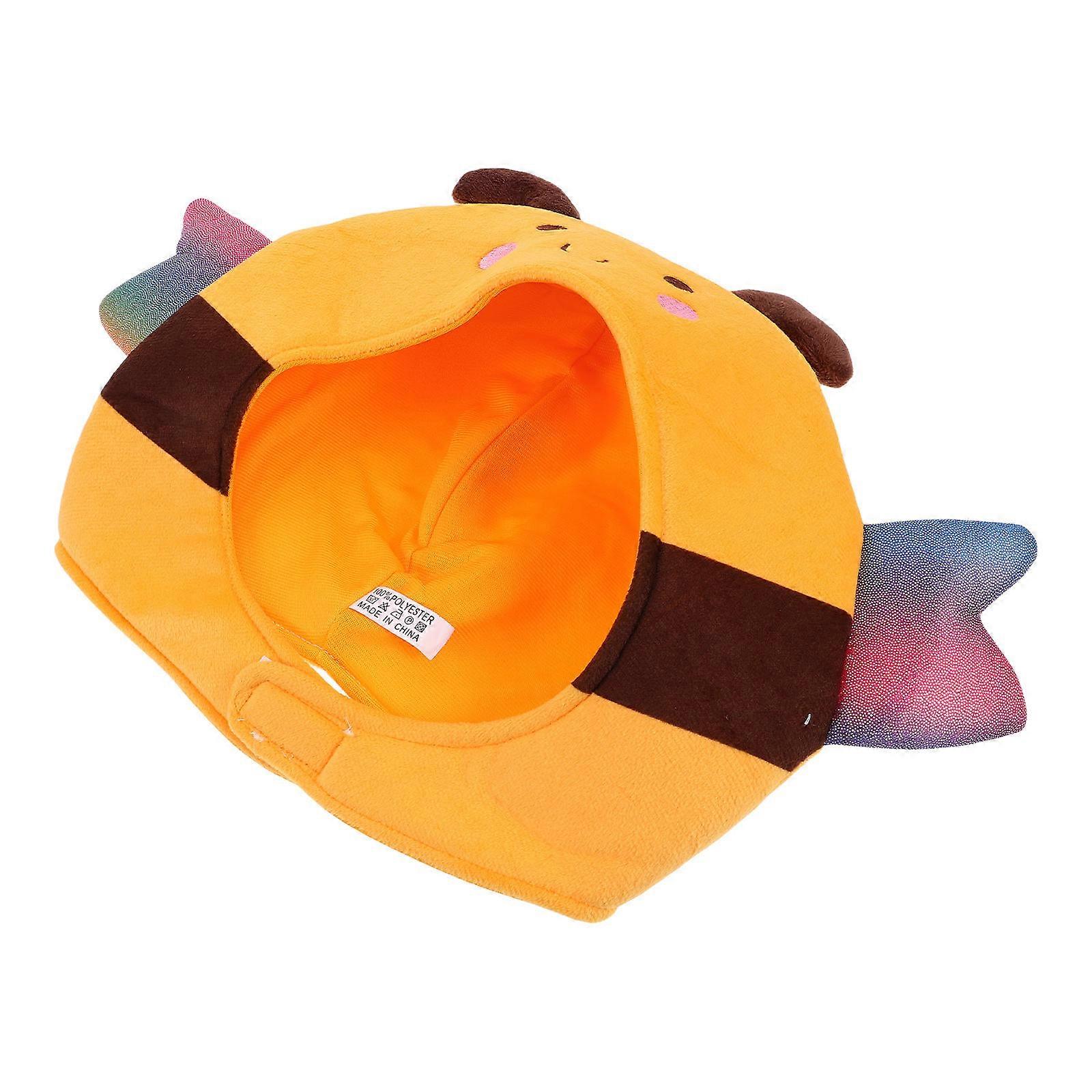 Cute Plush Bee Headband for Party Photo Props and Cosplay with Soft Material One Size Fits All
