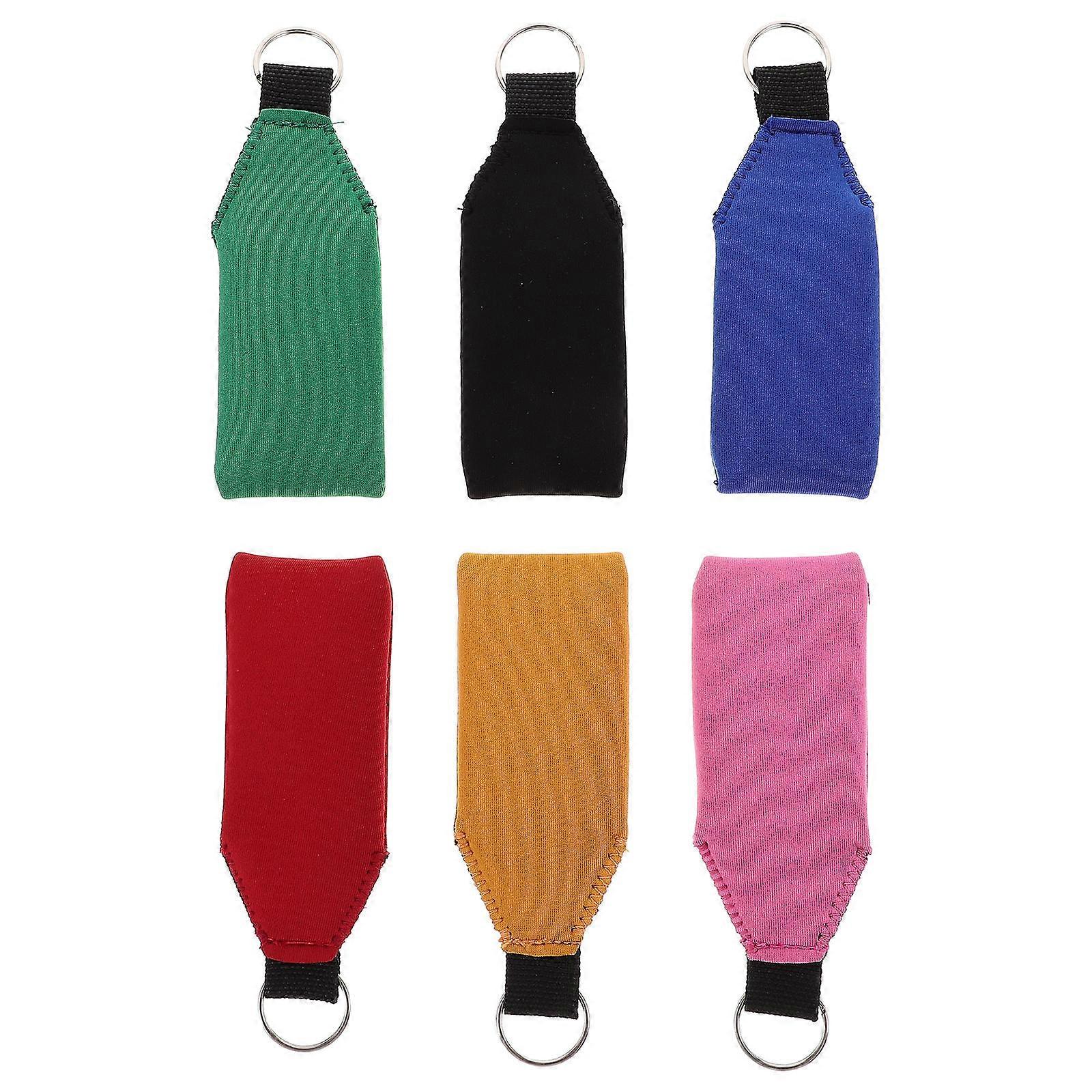 Floating Neoprene Keychains for Decor Assorted Color Durable and Easy to Carry 6pcs