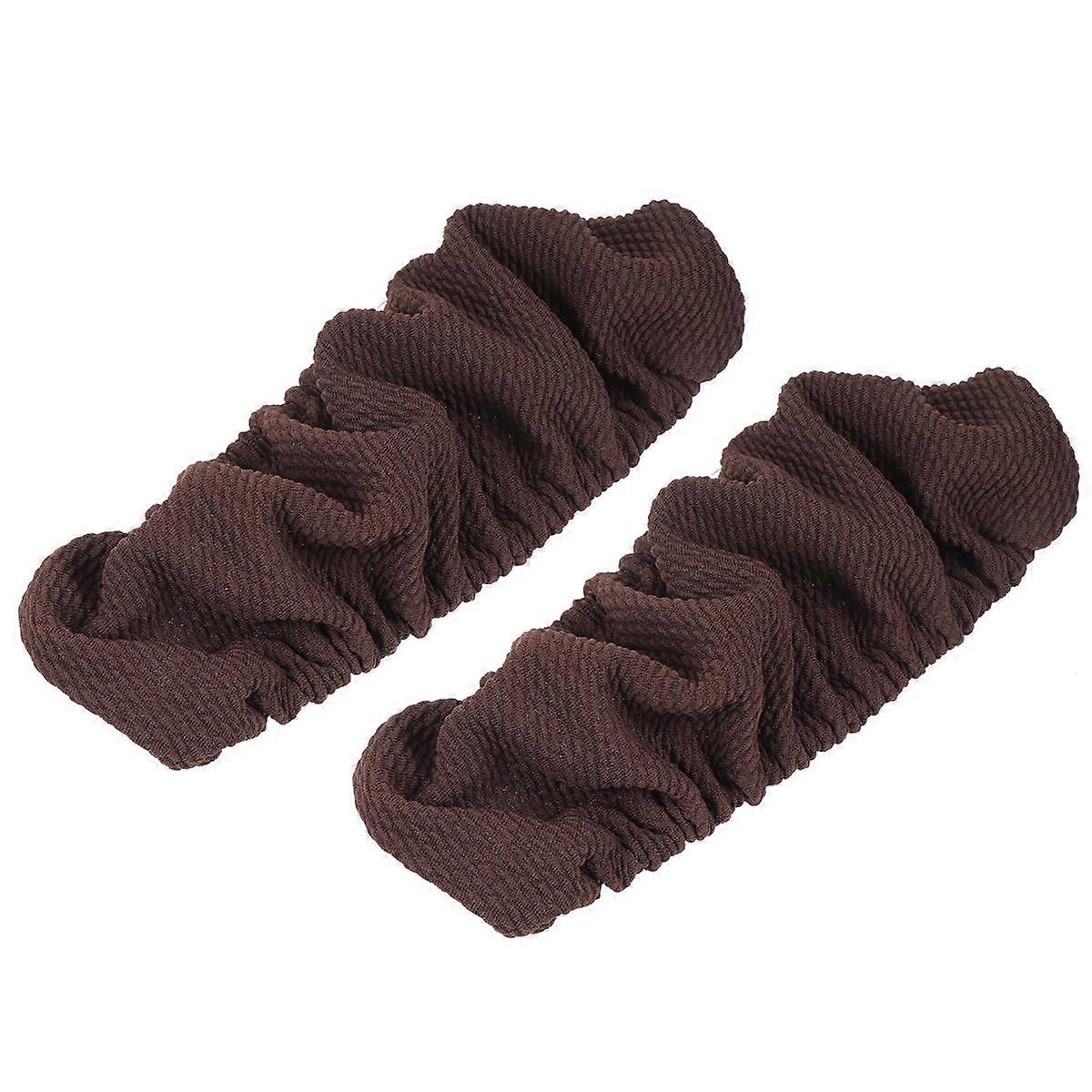 Office Chair Arm Rest Pad Made of Comfortable Polyester Material for Easy to Clean Coffee