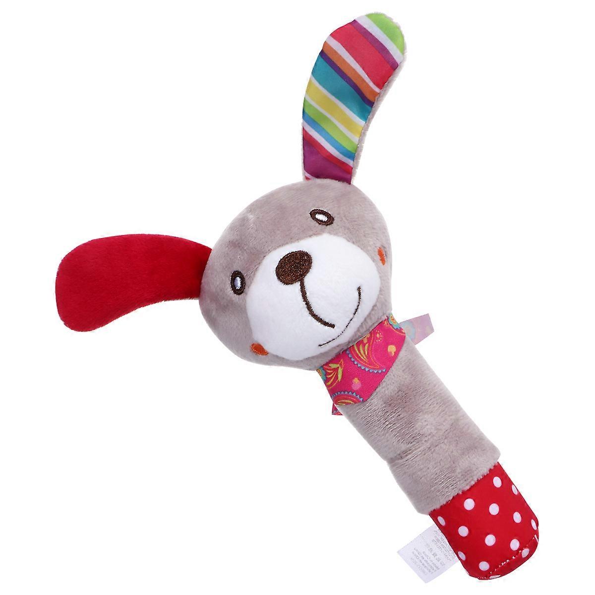 Newborn Toy Rattles Perception Animal Recognition Visual Auditory Tactile Stimulation 1pc