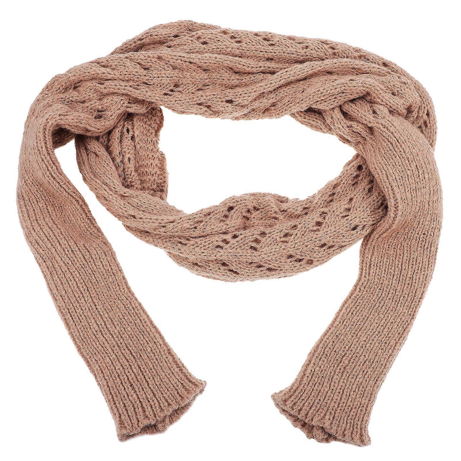 Knitted Shawl Wrap With Sleeves Cable Wrap Shrug Knit Wrap Shrug Travel Scarf Neck Warmer Winter Scarf Wrap Warm Knitted Wrap