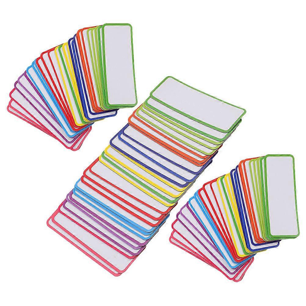Dry Erase Labels 81Pcs Writable Magnetic Name Plates Fit For Home Warehouse Ideal For Adults Children