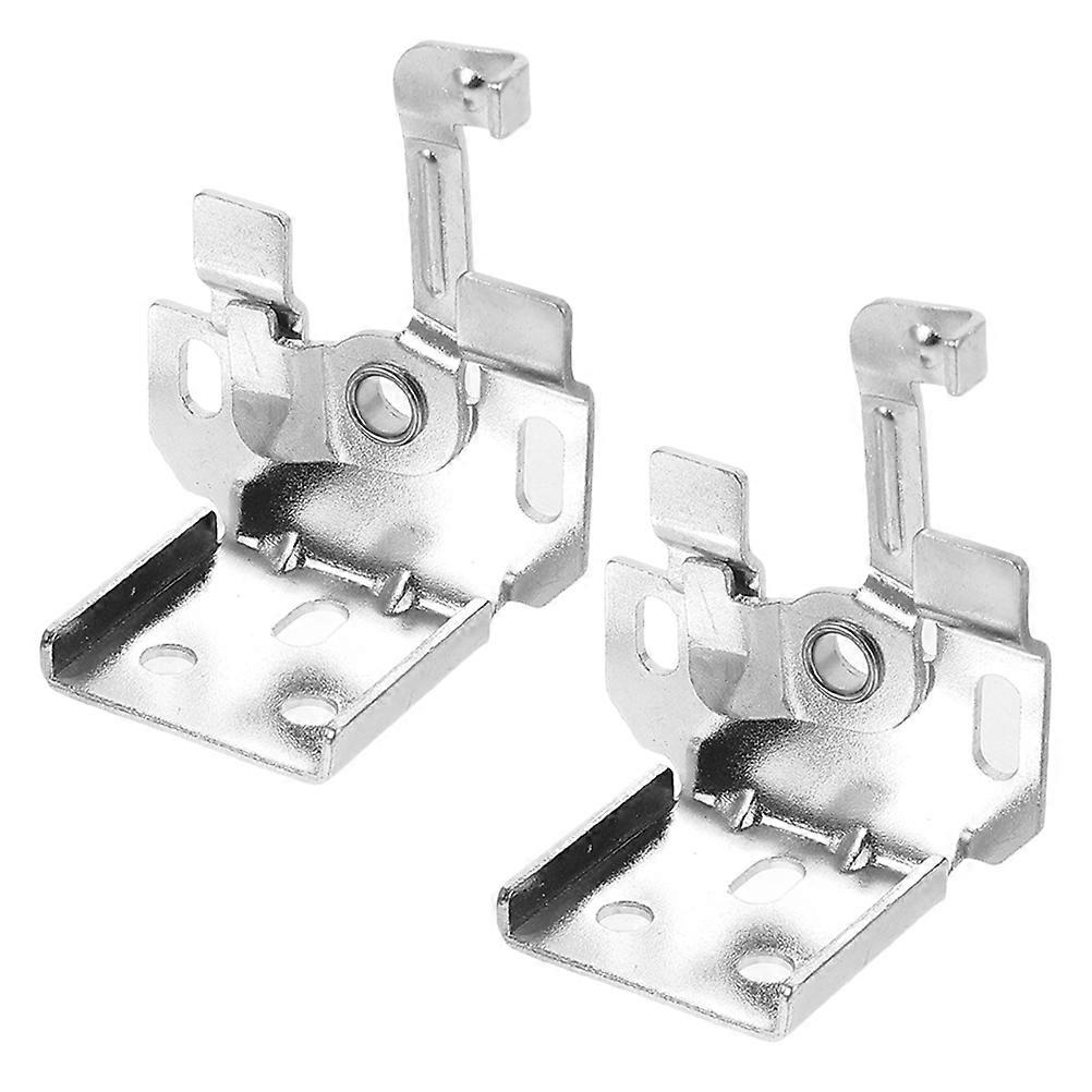 2pcs Roman Shade Fixing Brackets for Roller Blind Installation, Windproof Curtain Track Mounting Parts with Elegant Design and Easy Setup for Various