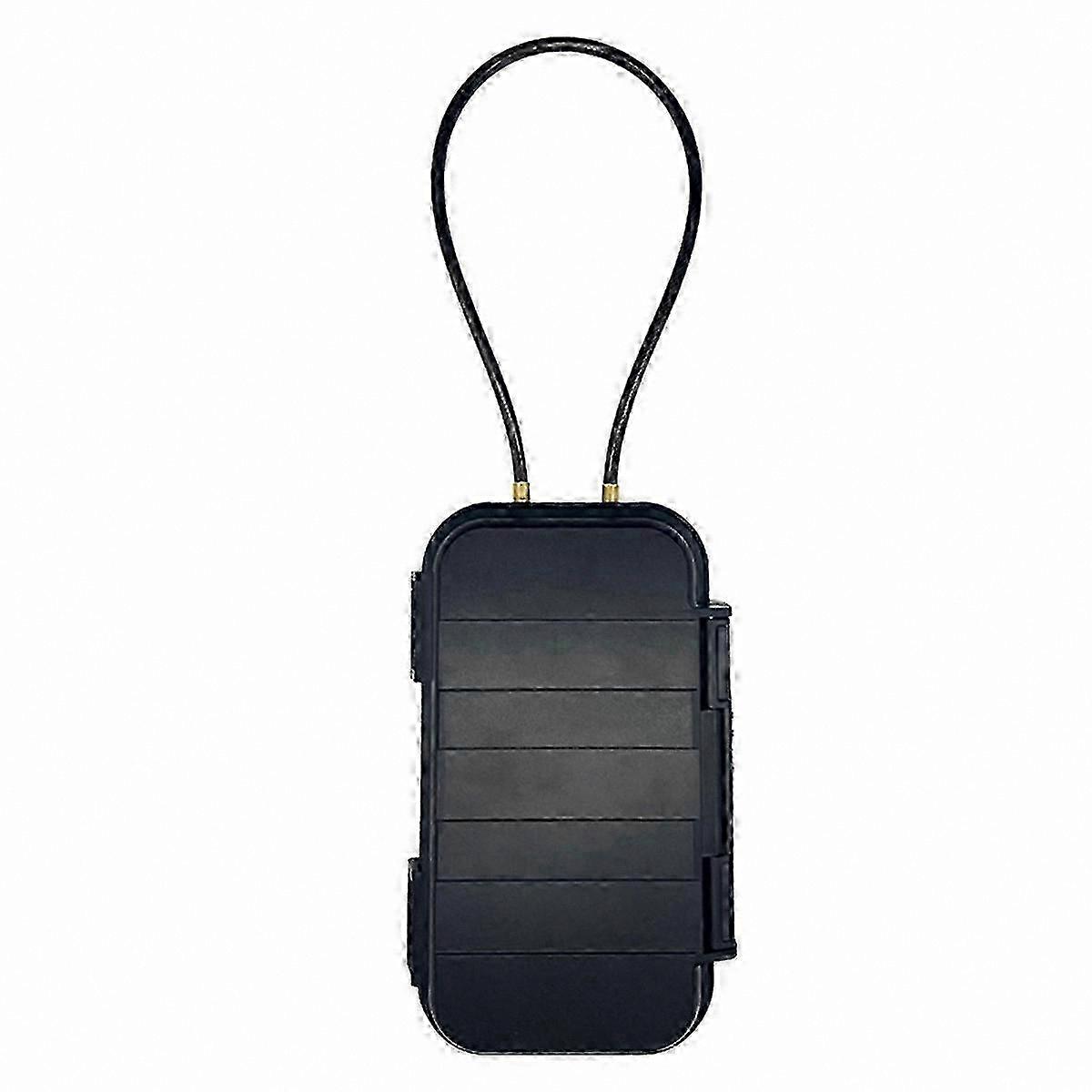 Portable Storage Box Beach Safe 4-Digit Combination Lock