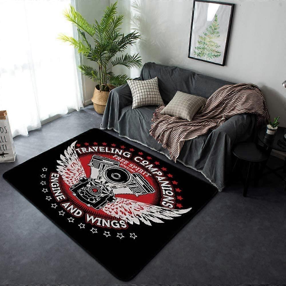 Drum Rugs Soundproof, Non-Slip Drum Mat 160 cm x 120 cm, Bass Drum, Snare, Compatible with Core Set Components