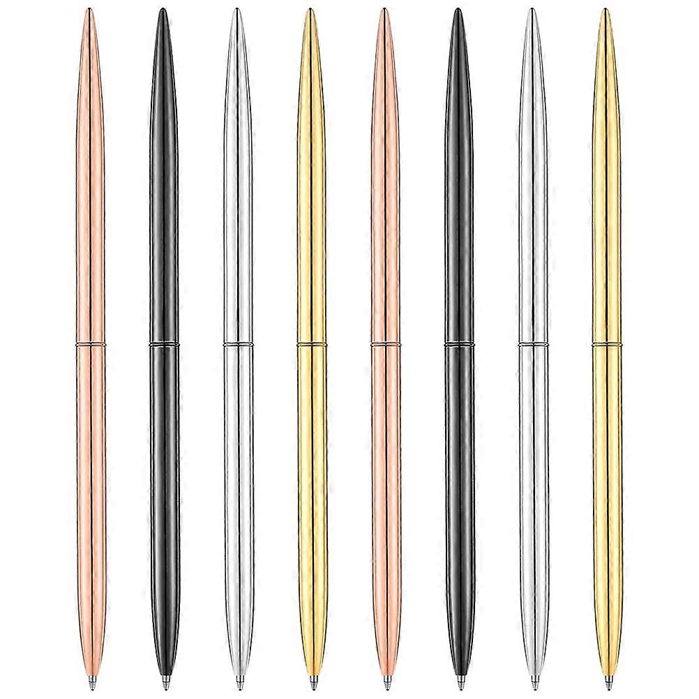 Creative Ballpoint Pens 8Pcs Nordic Style Ideal For Students Crafting Daily Writing And Scrapbooking