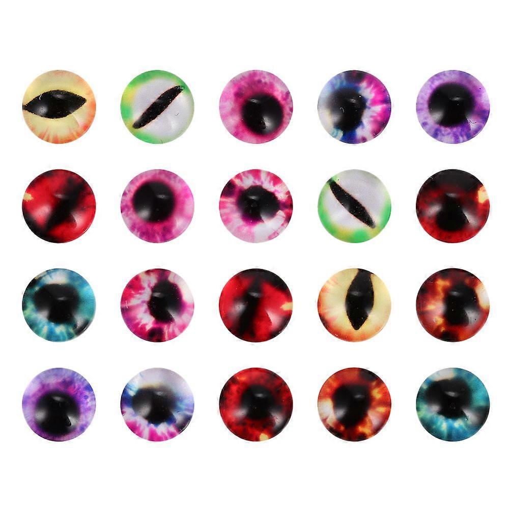 It sounds like you're referring to a product listing or description for **50pcs Mixed Style Glass Fake Eyeballs** used for crafting and decorative