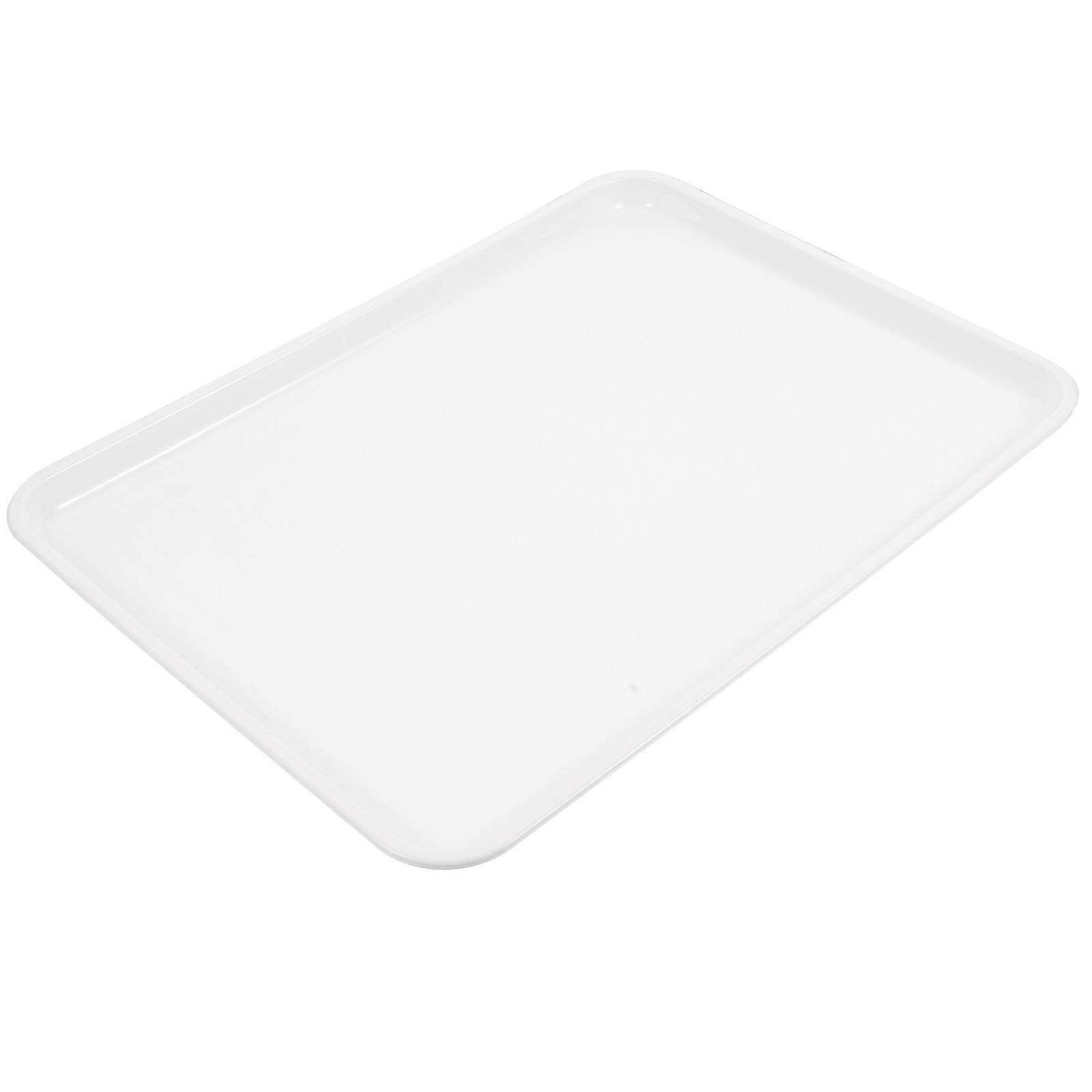 Small Rectangle Tray Snacks Storage Rectangle Serving Plate for Special Gatherings 38X28X3CM 1Set